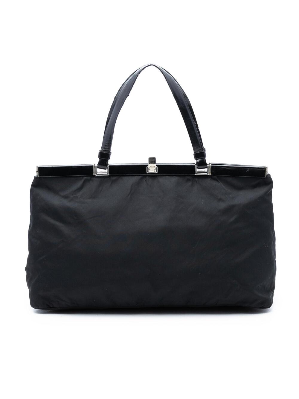 Prada Tessuto Tote Pre-Loved Black #315943P41B
